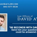 95 Seconds with David Aylor!